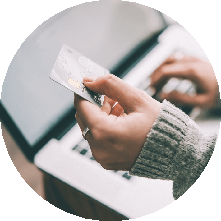 patient paying for dental procedures